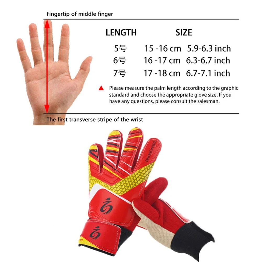 Gants de Gardien de But Enfant – Cycle Zone™ | Grip et Protection Max | Tailles 5# 6# 7# – Image 9